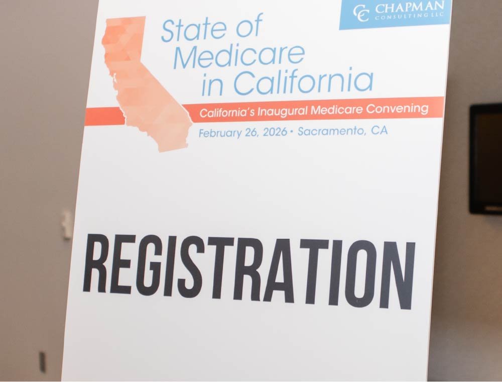 Photo of Registration sign at the covening.
